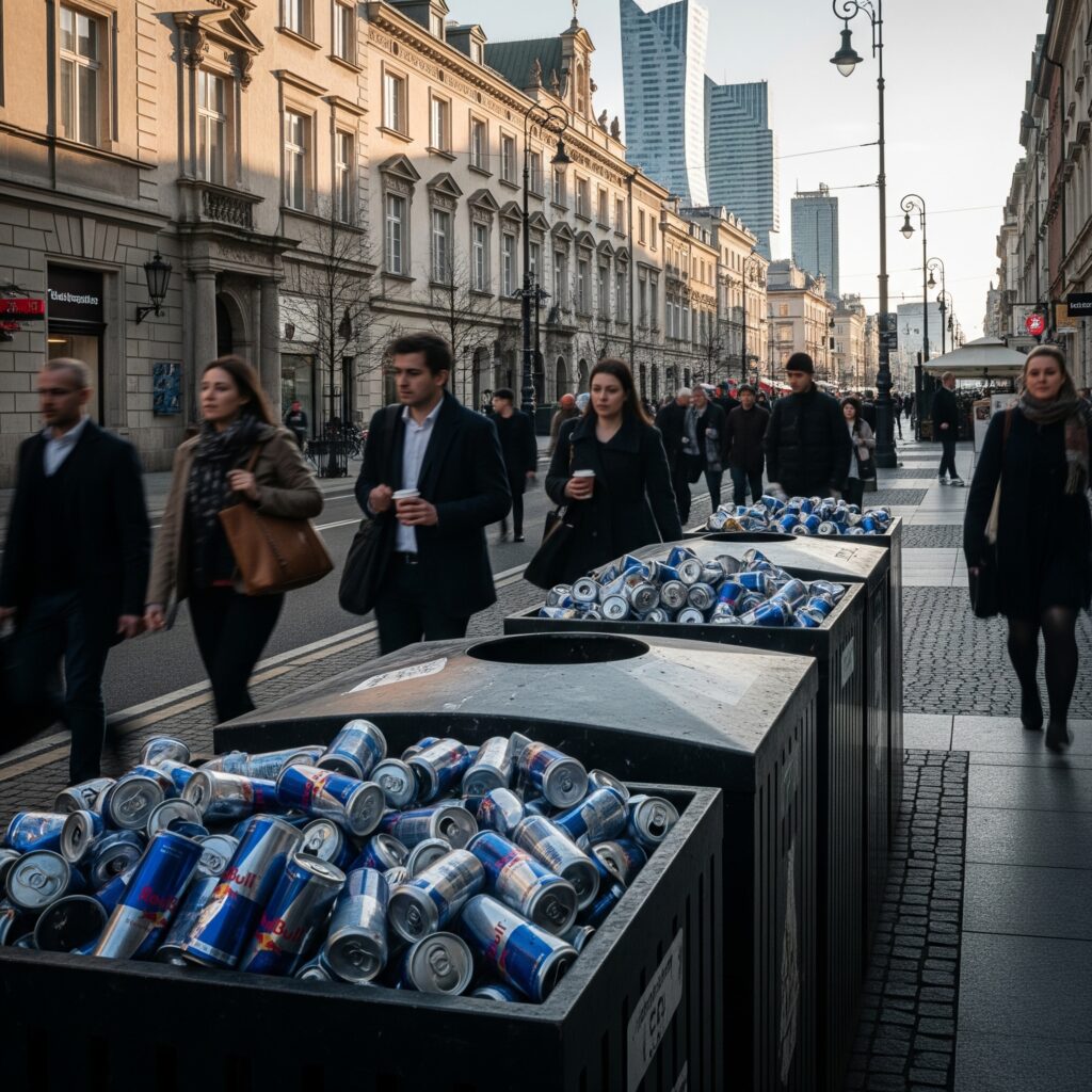 Puszki Red Bulla w Śmietnikach: Miejska Legenda czy Marketingowy Strzał w Dziesiątkę?